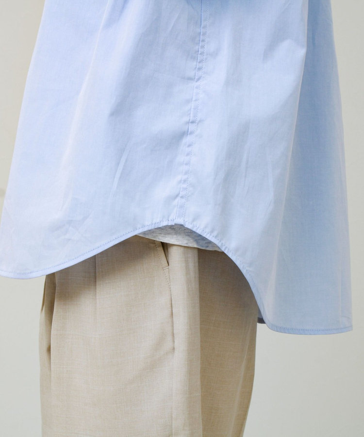 【上品なツヤ感と極上の着心地】supima cotton/スーピマコットン ロングスリーブシャツ