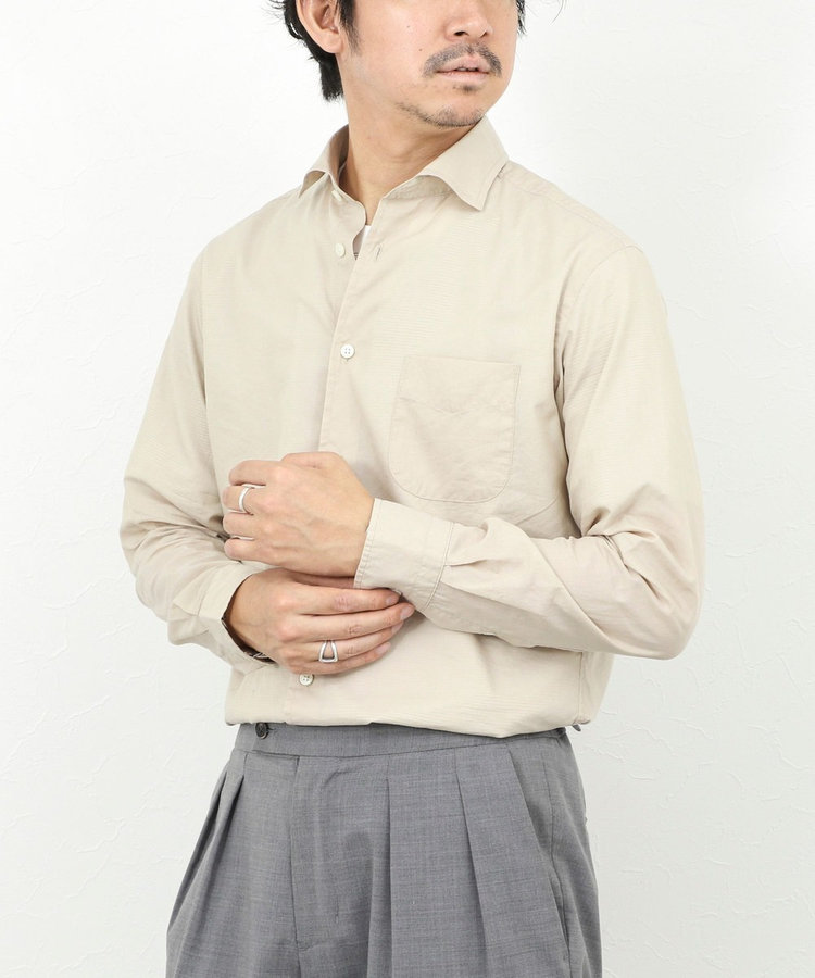 《ビジカジ対応》カッタウェイシャツ 26SS