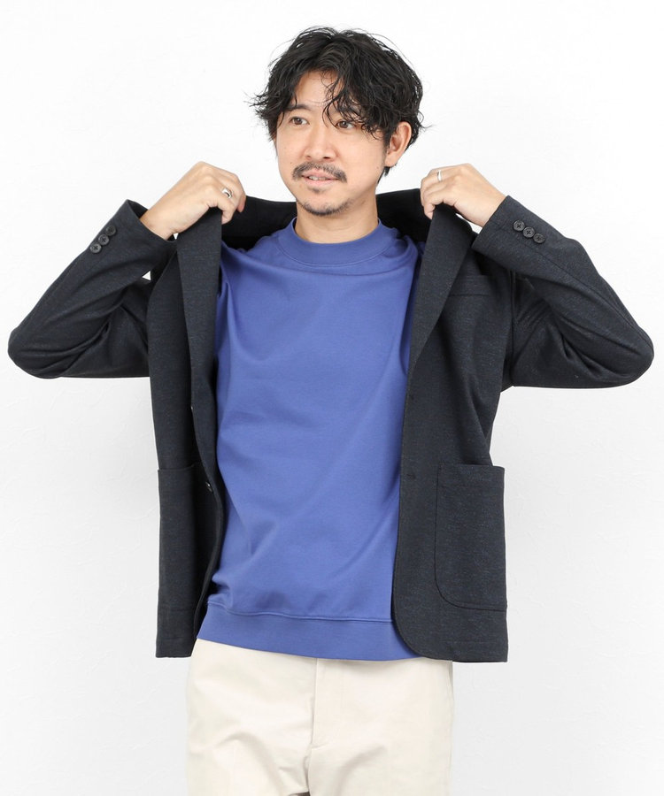 ［WEB限定 SPECIAL SALE！］《ビジカジ対応》シルケットスムース クルーネックドレスTシャツ 26SS