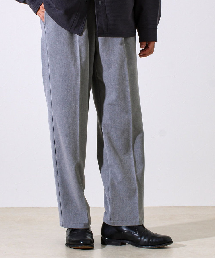 【細すぎず太すぎない絶妙バランス】TRストレッチ ミディアムストレートパンツ