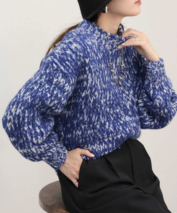 TRICOTS JEAN MARC/トリコジャンマルク】別注カラー有り、カラーニット