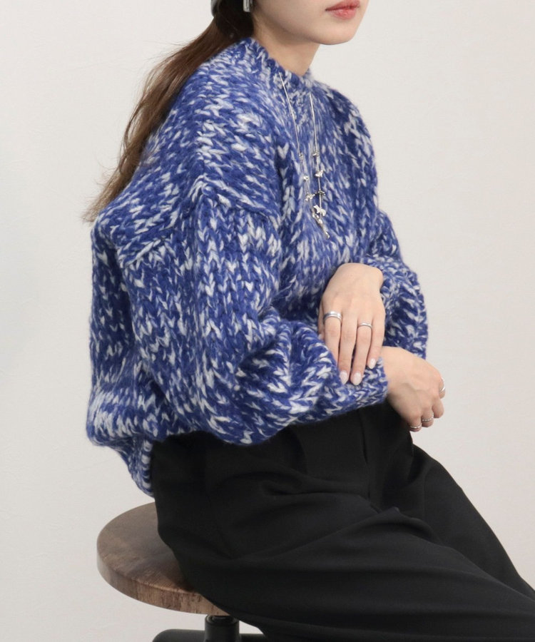 【TRICOTS JEAN MARC/トリコジャンマルク】別注カラー有り、カラーニット