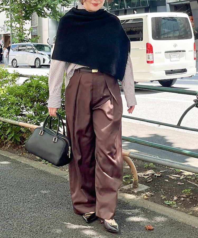 【追加】《手洗い可能》マルチWAYニットポンチョ