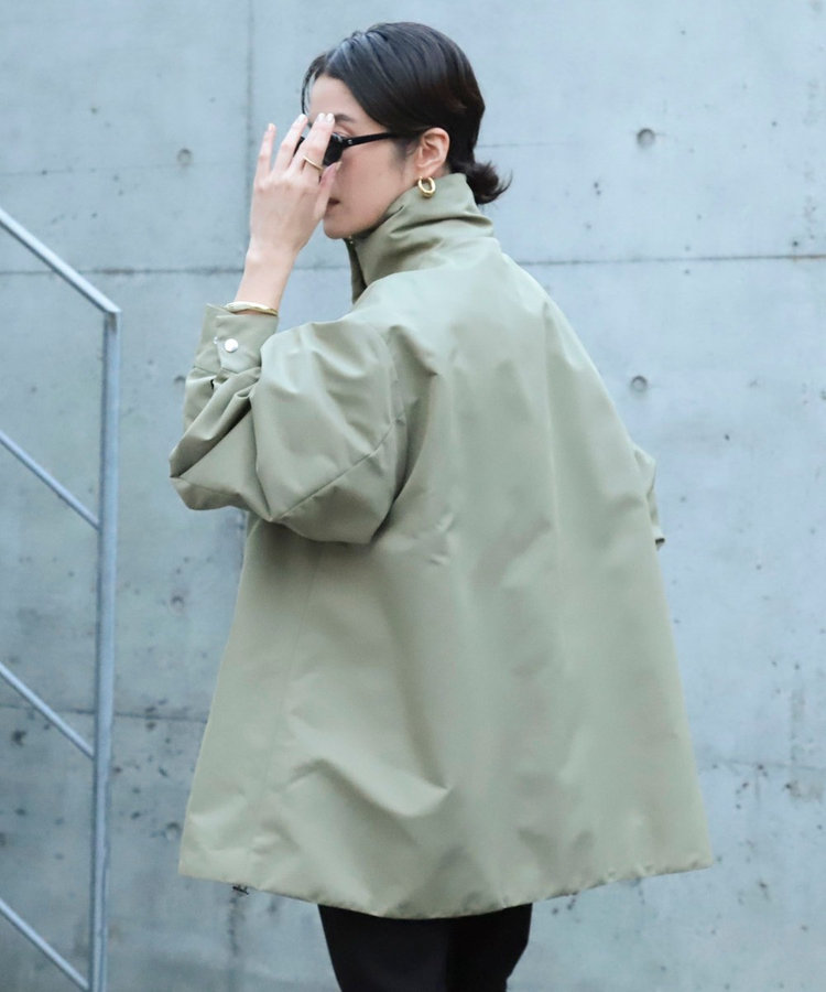 【新色追加/一部WEB限定カラー】【MAQWEL/マクウェル】スタンドネックコーチジャケット