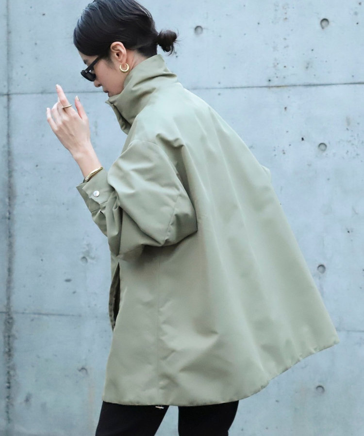 【新色追加/一部WEB限定カラー】【MAQWEL/マクウェル】スタンドネックコーチジャケット