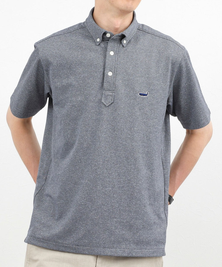 《ビジカジ対応》クジラ Polo ボタンダウンポロシャツ 26SS