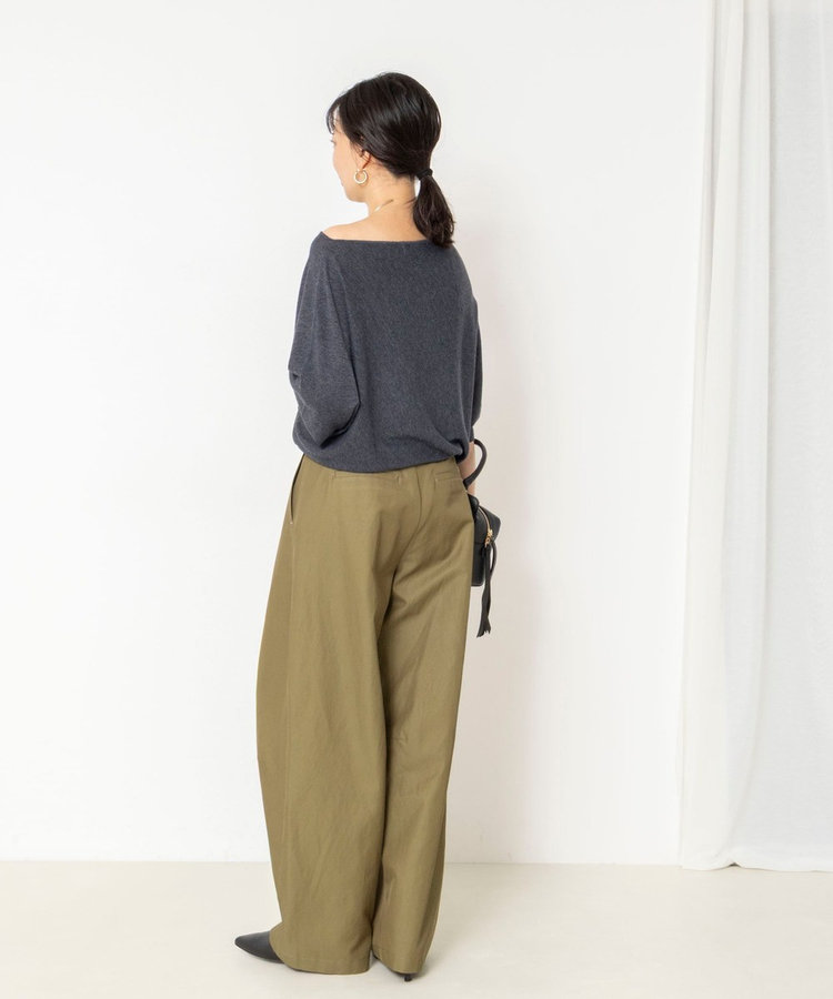 【BECシリーズ】【一部WEB限定カラーアイテム】ドレープドルマンプルオーバー