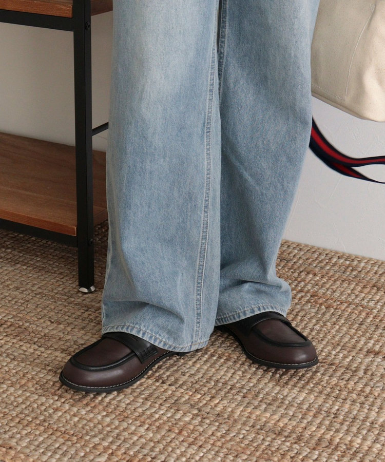 ソールステッチローファー