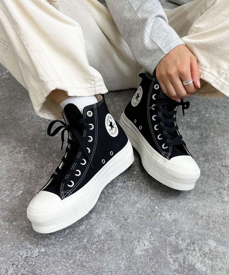 WEB限定 SPECIAL PRICE！］【CONVERSE/コンバース】オールスターリフテッドジップHI（4-0577-5-37-106）｜fredy  emue(フレディ エミュ）｜women（WOMEN）｜NOLLEY'S MALL（ノーリーズ モール）