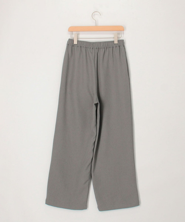 《セットアイテム》ビスチェ風トップス×ストレートパンツセットアップ