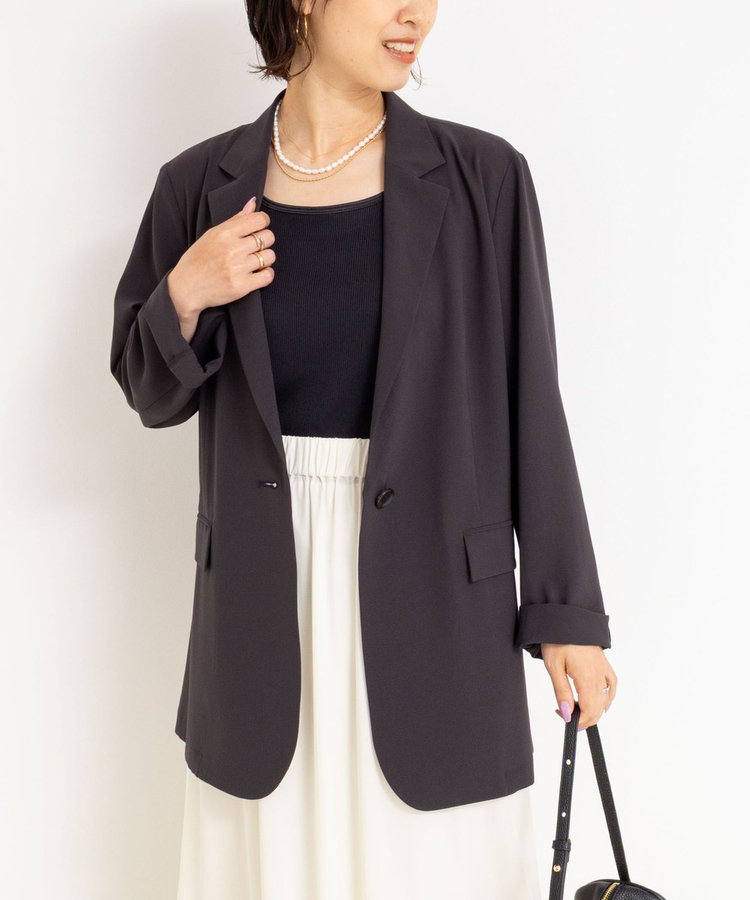 【限定値下げ】ウォッシャブルシアーライトジャケット　ノーリーズソフィ　36サイズ NOLLEY'S Sophi（ノーリーズソフィ）の「ウォッシャブルシアー