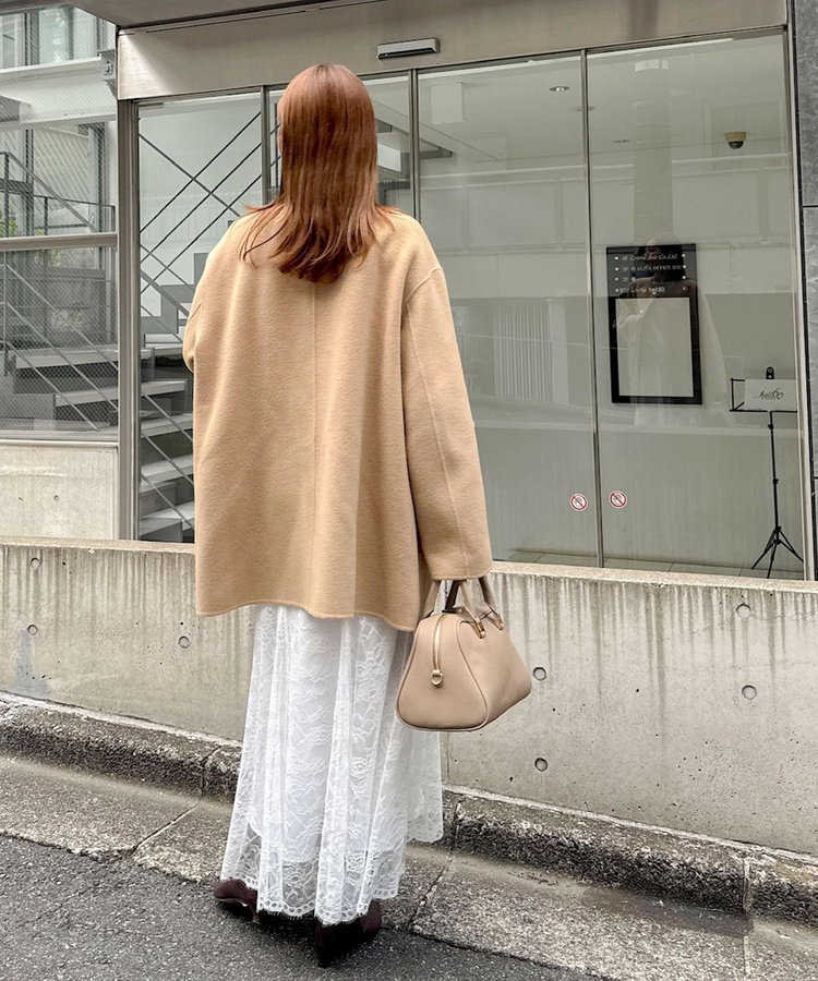 配色リバーコート