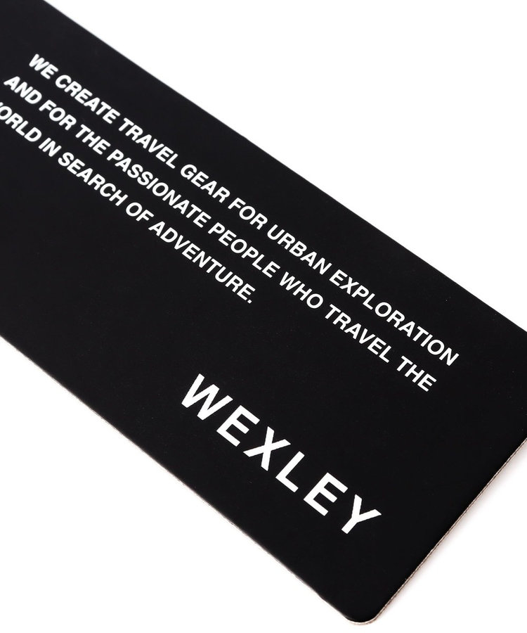 【WEXLEY/ウェクスレイ】ARN220 AARON CORDURA BALLISTIC BLACK