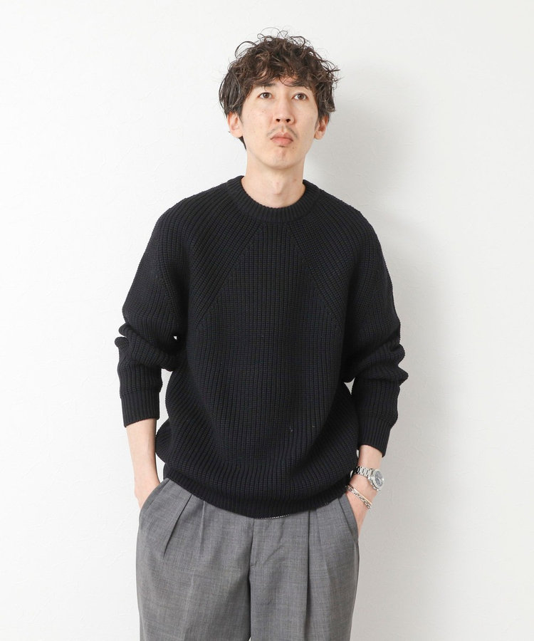 BATONER/バトナー】SIGNATURE CREW NECK シグネチャー クルーネック