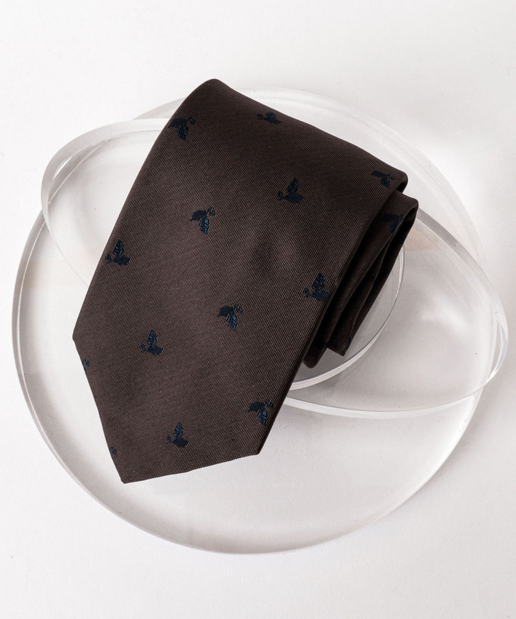 西陣リーフフライドットネクタイ 25AWコレクション