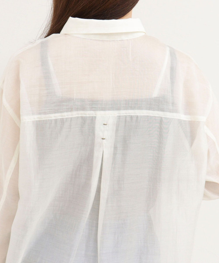 ［WEB限定 SPECIAL SALE！］シアーシャツ