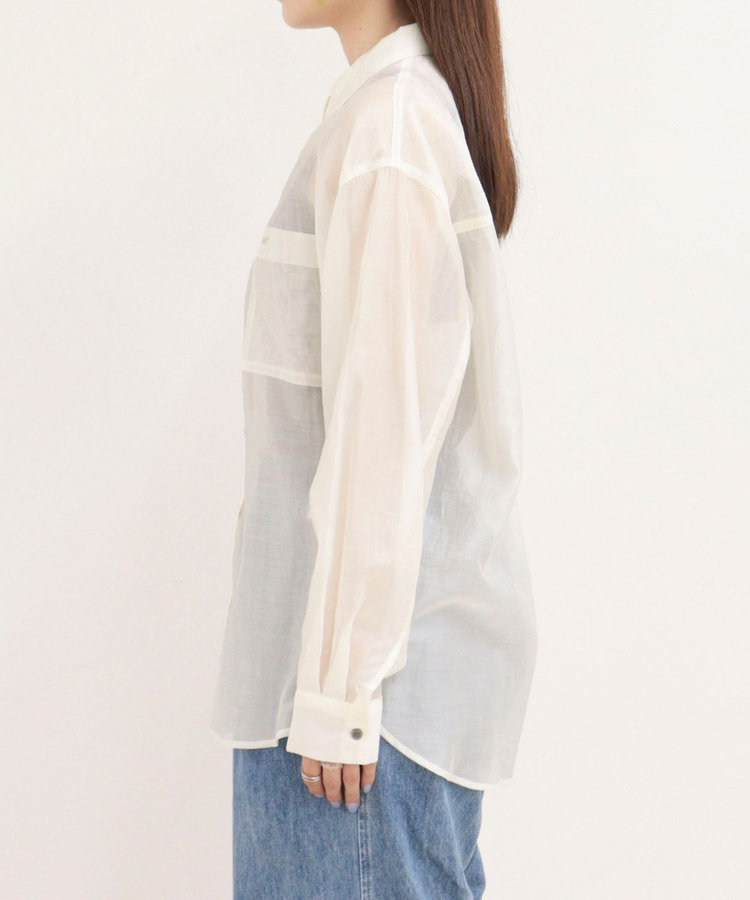 ［WEB限定 SPECIAL SALE！］シアーシャツ