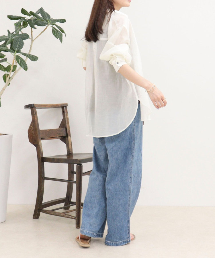 ［WEB限定 SPECIAL SALE！］シアーシャツ