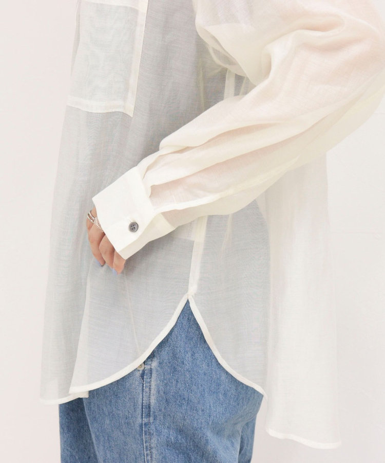 ［WEB限定 SPECIAL SALE！］シアーシャツ