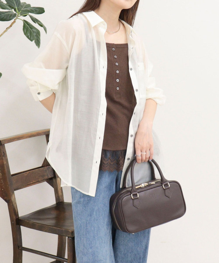 ［WEB限定 SPECIAL SALE！］シアーシャツ