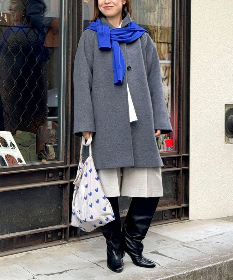 ステンカラー2WAYハーフコート（5-0030-6-08-003）｜NOLLEY'S sophi