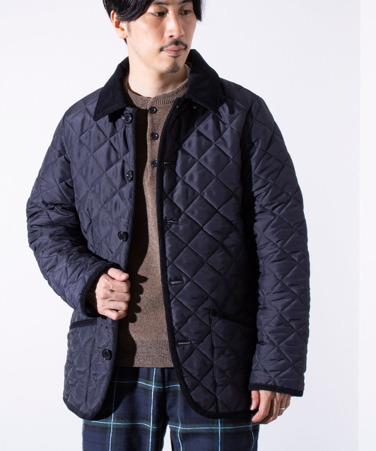 【Traditional Weatherwear】別注 WAVERLY ウェーバリー キルティング, ブラック, 38