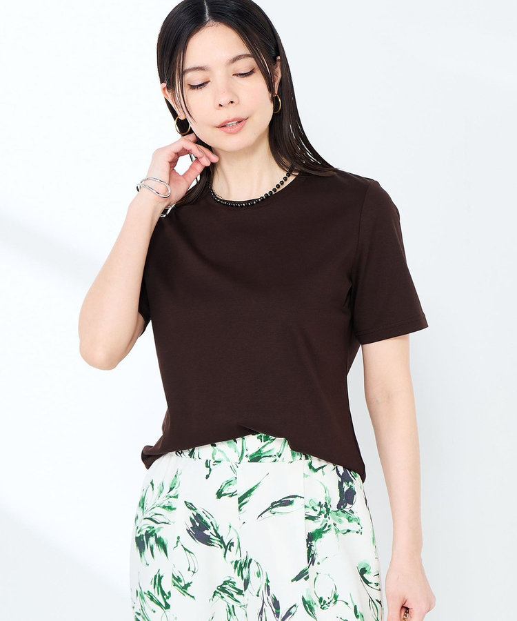 《手洗い可能》W&Wベイシック丈Tシャツ