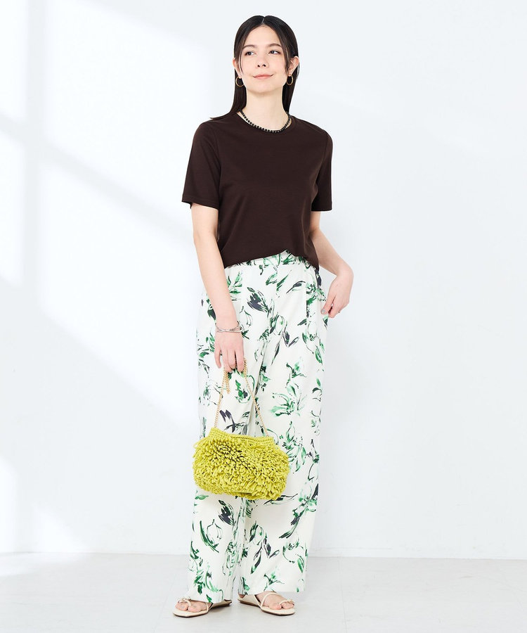 《手洗い可能》W&Wベイシック丈Tシャツ