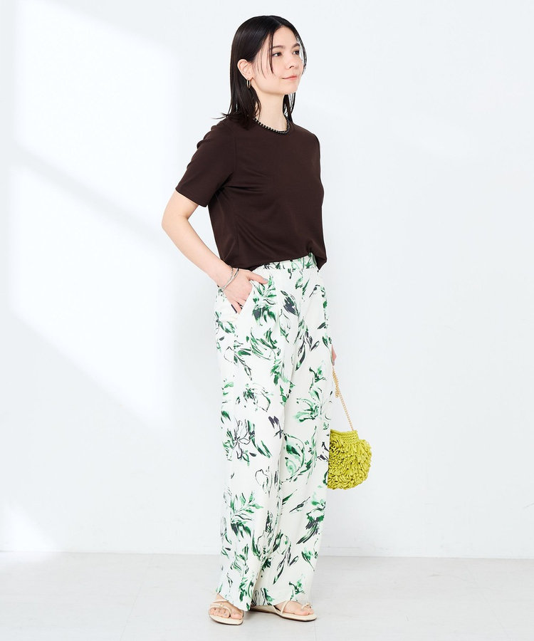 《手洗い可能》W&Wベイシック丈Tシャツ