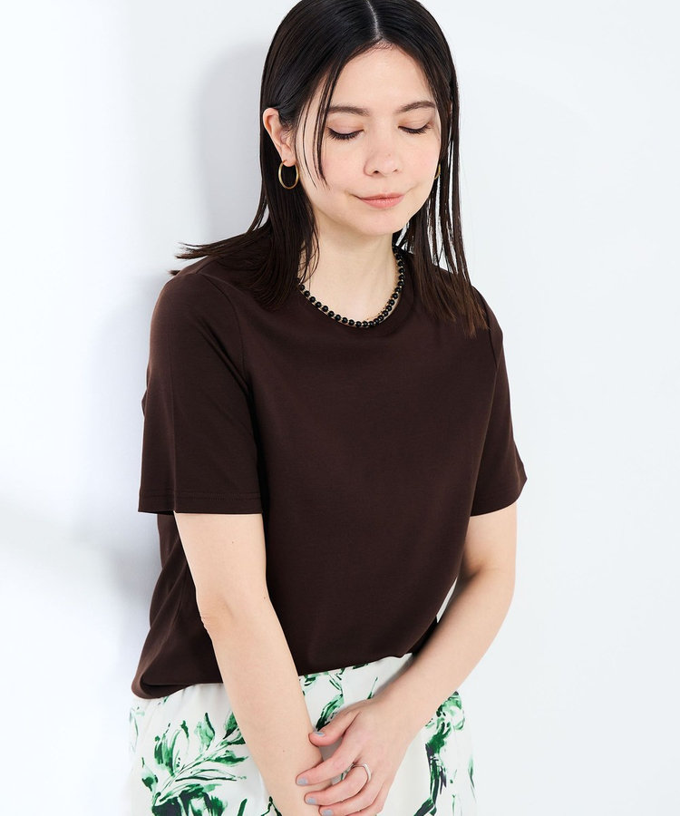 《手洗い可能》W&Wベイシック丈Tシャツ