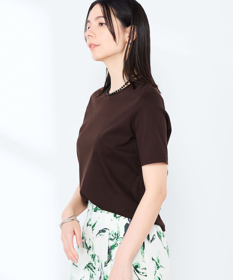 《手洗い可能》W&Wベイシック丈Tシャツ