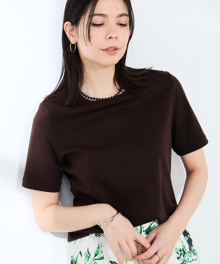 《手洗い可能》W&Wベイシック丈Tシャツ