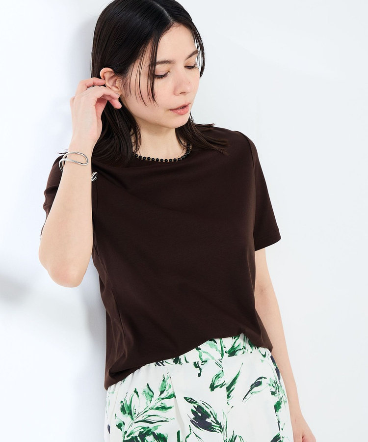 《手洗い可能》W&Wベイシック丈Tシャツ