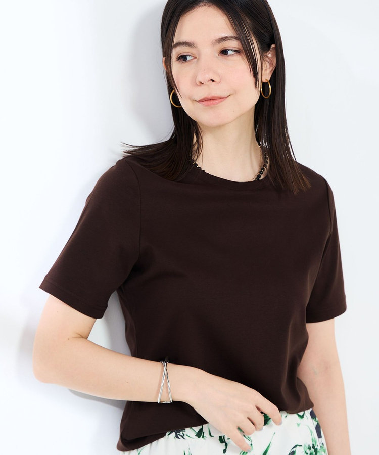 《手洗い可能》W&Wベイシック丈Tシャツ