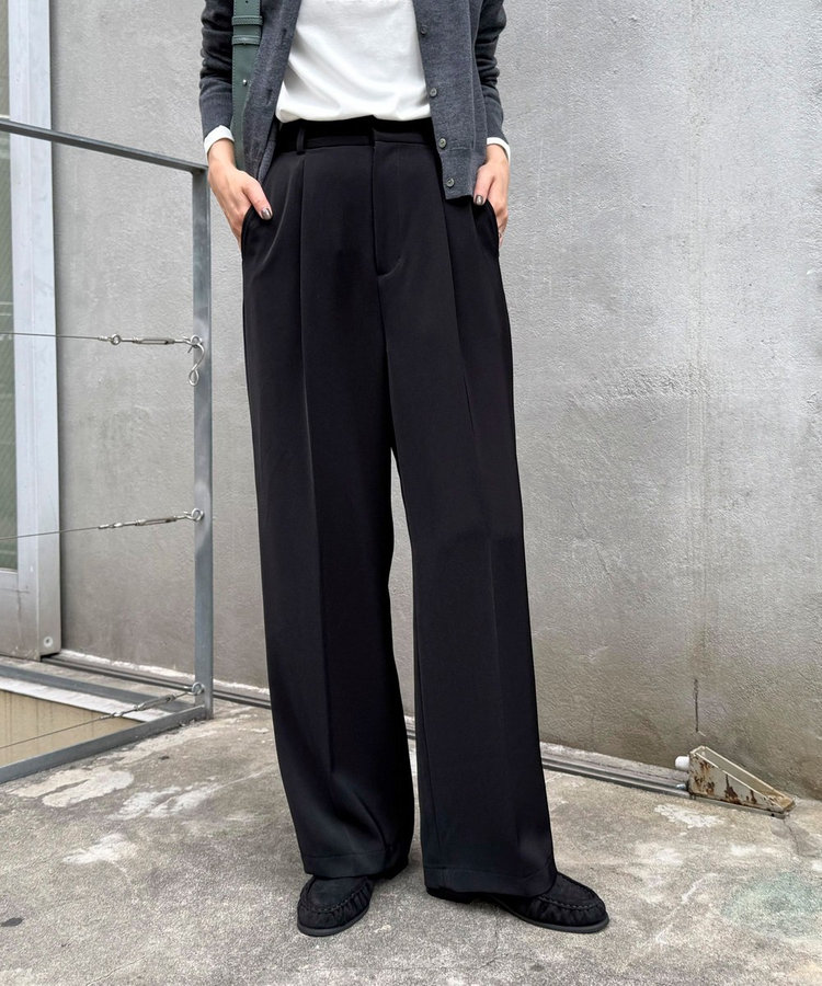 極上美品　NEAT ツイード　スラックス　ブラウン　MARLING&EVANS 人気商品の新型/高身長サイズあり】とろみwarmタックスラックス（5