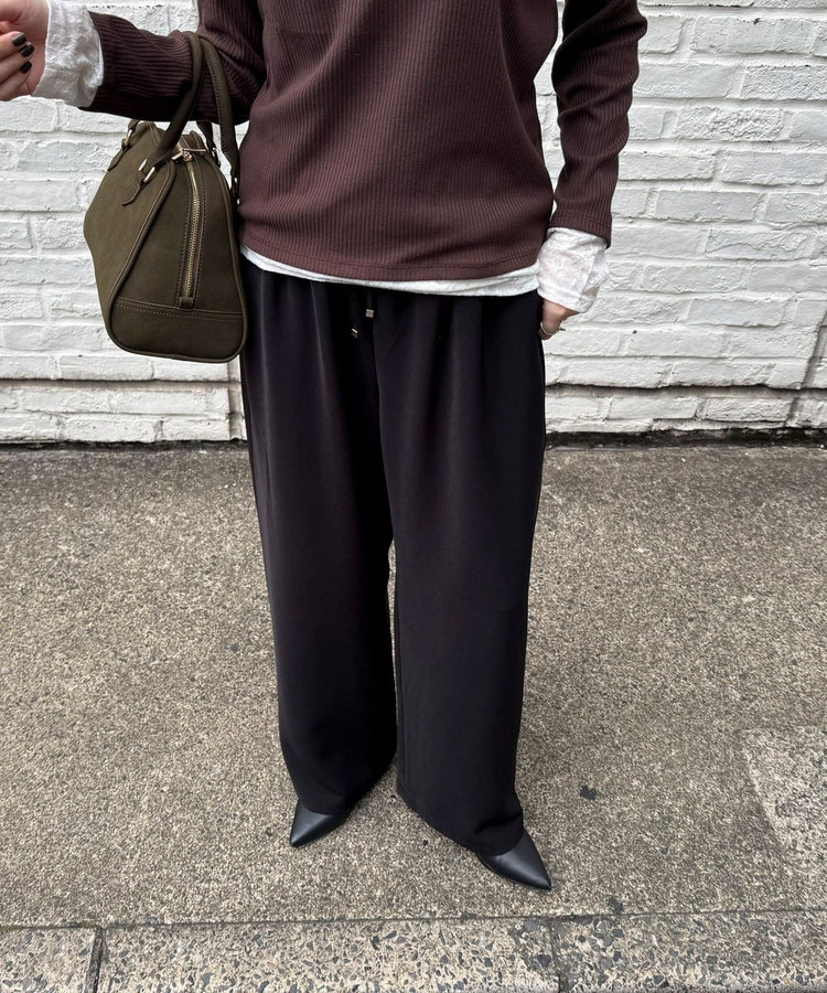 リピーター続出！/高身長サイズあり】とろみWarmストレートイージー