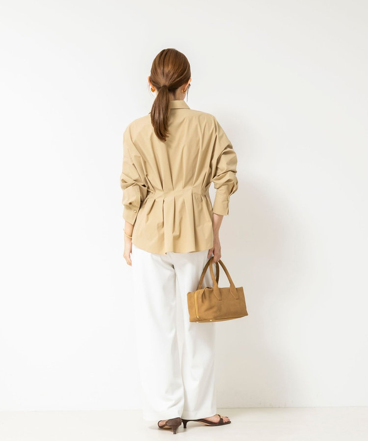 【WEB＆一部店舗限定カラー】ストレッチタフタスキッパータックシャツ