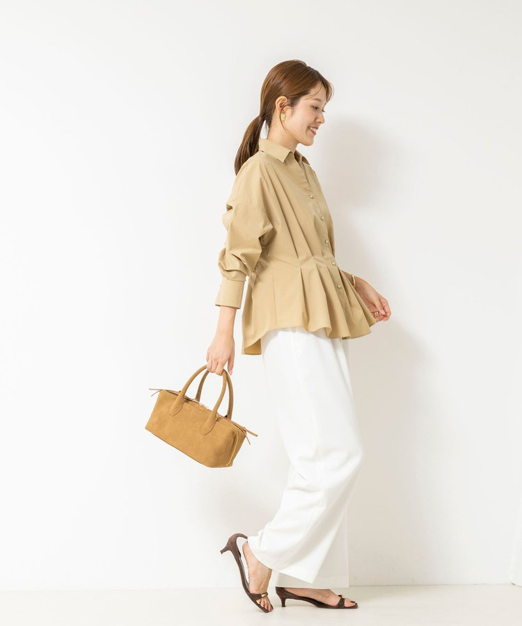 【WEB＆一部店舗限定カラー】ストレッチタフタスキッパータックシャツ