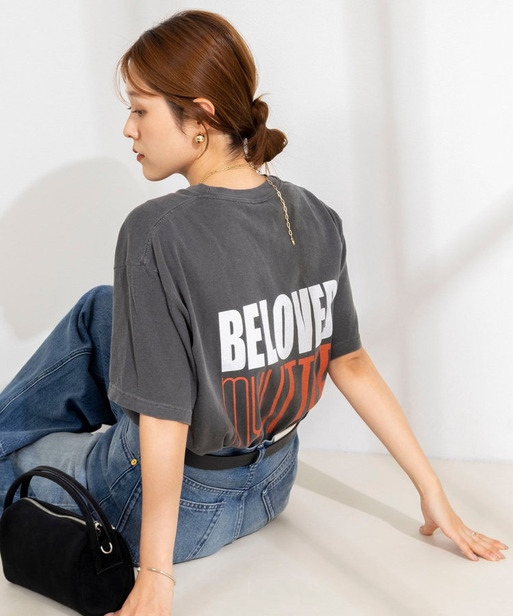 BELOVED MYLITTLE ガーメントダイポケＴシャツ