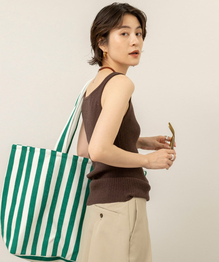 ［WEB限定 SPECIAL SALE！］【MAQWEL/マクウェル】《手洗い可能》ブークレタンクトップ
