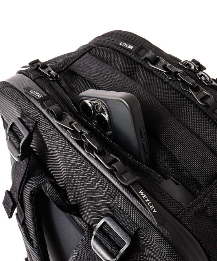 【WEXLEY/ウェクスレイ】VRN200 VERNON CORDURA BALLISTIC BLACK