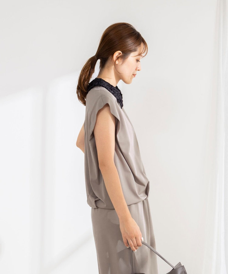 《セットアップ対応/接触冷感》BECシリーズ】ウォッシャブルハイスペックジャージノースリーブ