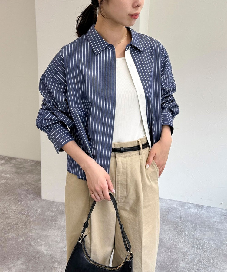 CITYSHOP ラメ シャツ RAME JACQUARD シャツ