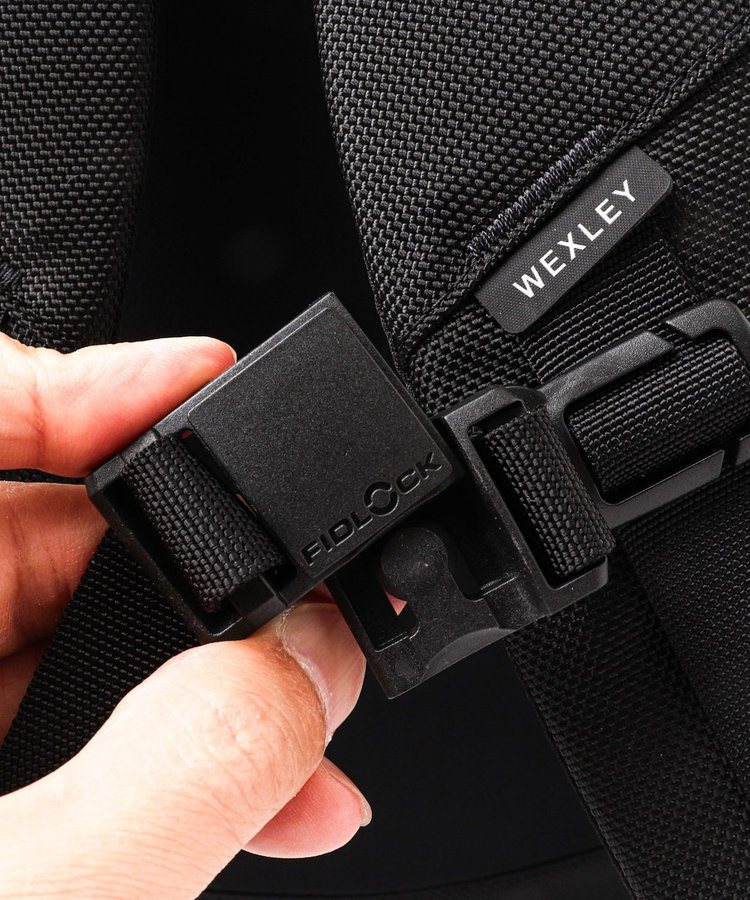 【WEXLEY/ウェクスレイ】VRN200 VERNON CORDURA BALLISTIC BLACK