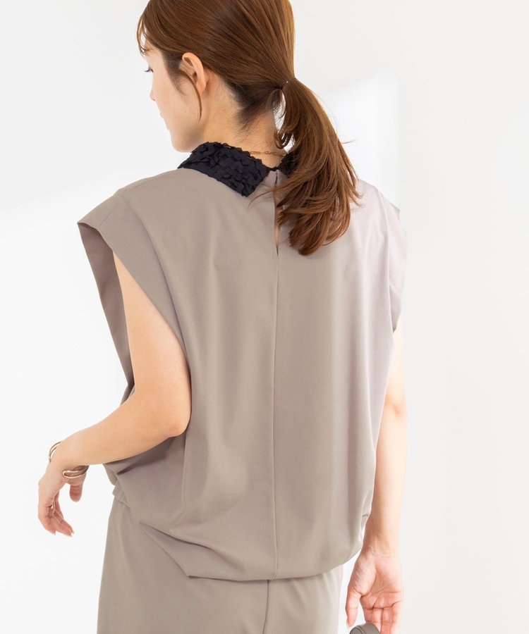 《セットアップ対応/接触冷感》BECシリーズ】ウォッシャブルハイスペックジャージノースリーブ