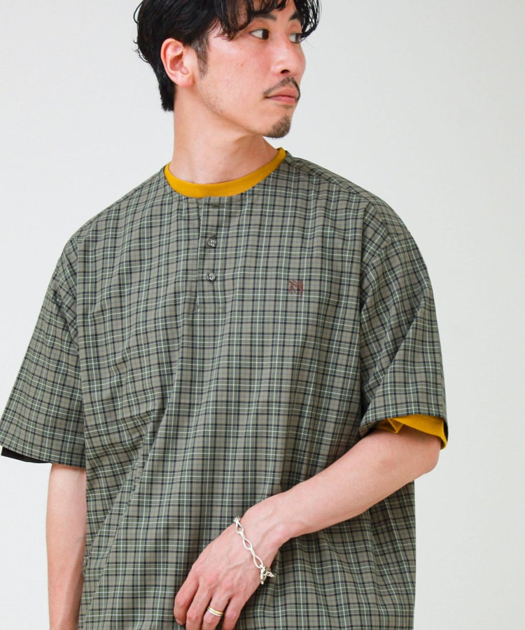 【BOY ASTLAD刺繍】スリーピングシャツ プルオーバーシャツ