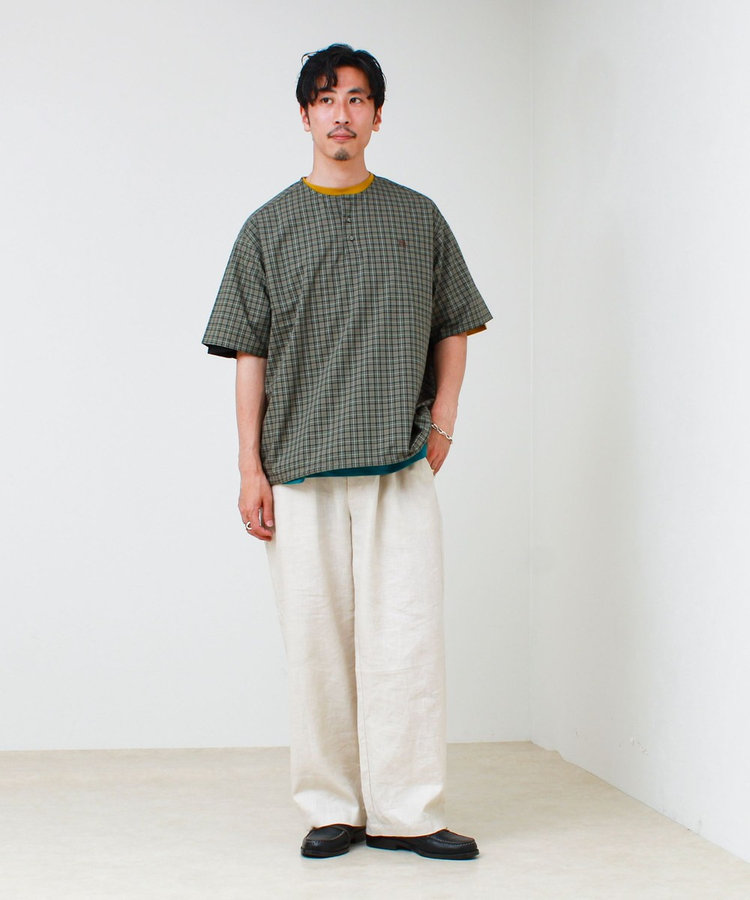 【BOY ASTLAD刺繍】スリーピングシャツ プルオーバーシャツ