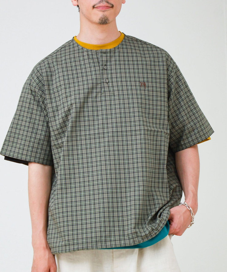 【BOY ASTLAD刺繍】スリーピングシャツ プルオーバーシャツ