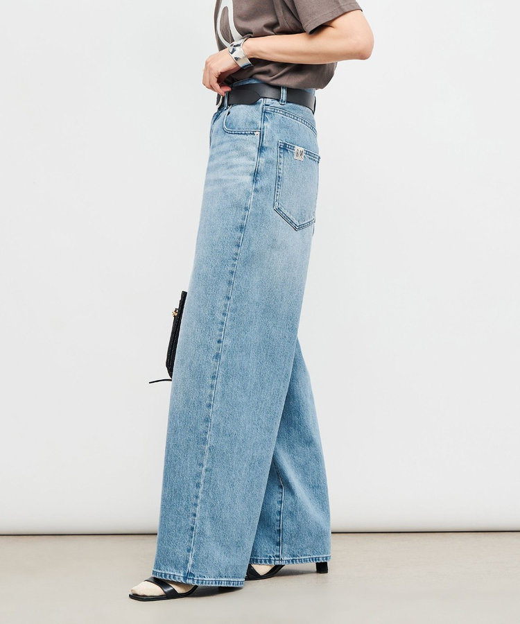 会員限定 BLACK FRIDAY対象］【RM denim】ソフトルーズストレート