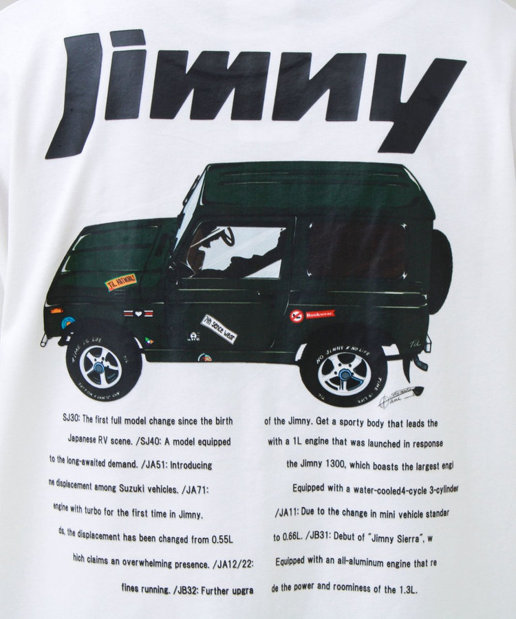【別注/実績アイテム】Suzuki Jimny プリントTシャツ